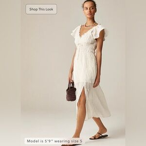 Palermo dress in viscose-blend crinkle